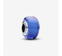 Charm - PANDORA - Mini Murano Bleu - Argent 925 - Forme carrée - Pour adultes
