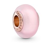 Charm PANDORA Murano Rose Mat