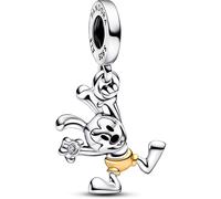 Charm PANDORA Pendant Disney 100e anniversaire Oswald avec diamant de synthèse