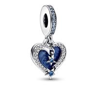 Charm PANDORA Pendant Double Cœur et Étoiles Filantes Célestes