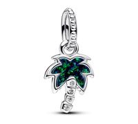 Charm PANDORA Pendant Palmier Vert Opalescent