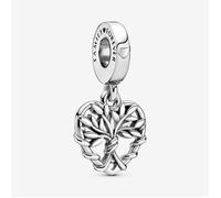 Charm - Pandora - Pendentif Arbre Généalogique - Argent 925 - Coeur - Gravure Family Forever
