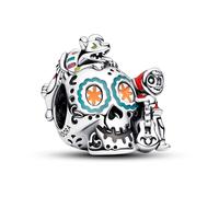 Charm PANDORA Phosphorescent Disney Pixar Coco Crâne Miguel et Dante