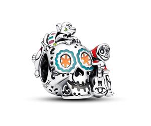Charm PANDORA Phosphorescent Disney Pixar Coco Crâne Miguel et Dante