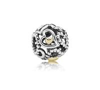 Charm - PANDORA - Profusion d'Amour Ajourée - Argent 925/1000e - Or 585/1000e - Femme