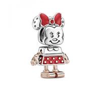 Charm - Pandora - Robot Minnie Mouse - Or rose - Mixte - Enfant - Rose