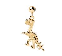 Charm - PDPAOLA - Dino doré - Argent 925 - Oxydes de zirconium - Pour femme