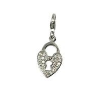 Charm Pendentif Cœur Carlo Biagi 925 Argent CSCZ07C
