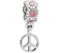 Charm Pendentif - PANDORA - 790516CZS - Argent 925 - Rose - Symboles