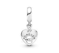 Charm pendentif - Pandora - Coeur - Argent 925 - Amis - Infini