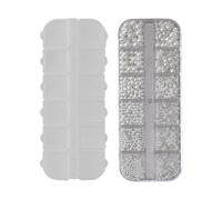 Charm pour ongles - Décoration d'ongles avec perles - Texture 3D durable - Pour voyage, affaires et vie quotidienne