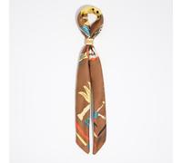 Charm sac foulard fête sur une île marron UN