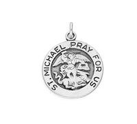 Charm Saint Michel en Argent 925/1000
