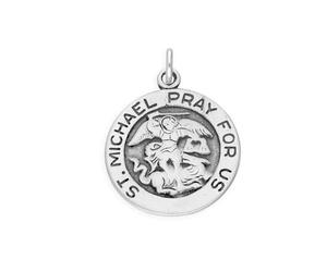Charm Saint Michel en Argent 925/1000