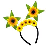 Charm Soleil Fleur Bandeau Comme Tissu Fleur Hairaband pour Confortable Élégant Fête Célébration Accessoires Coiffes Accessoire De Cheveux Artificiels