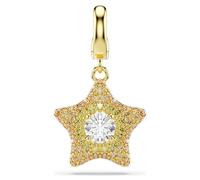 Charm Sublima, Taille ronde, Étoile, Jaune, Doré à l’or 18 carats (750/1000) OS
