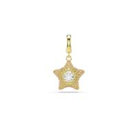 Charm Sublima, taille ronde, étoile, jaune, finition or 18 carats