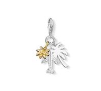 Thomas Sabo pendentif Charm 1430-413-21 palmier/soleil/avion Argent 925 plaqué Or Jaune 750 Femme
