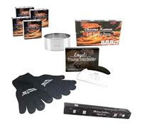 Charma Kaman Das Beste Premium Set Burger / Anneaux à dessert 1 Set (4 L Burger Maker Set en acier inoxydable)
