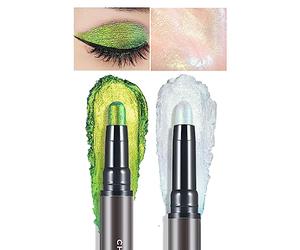 CHARMACY Bâton de fard à paupières crème multichrome 2 en 1, bâton de surligneur de paupières imperméable, haute pigmentation, anti-tache, vegan et sans cruauté (#906)