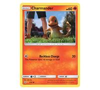 Charmander 4/18 Common Pokemon Card (Detective Pikachu) + TitanCards® Toploader