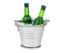 Charmant Coffret À Bière Miniature Avec Seau À Glace ¿ Accessoire Idéal Pour La Décoration De La Maison De Poupée Et Le Jeu Imaginatif