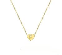 Charmant collier en acier Ti pour un style unique et un attrait intemporel (doré F)