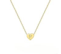 Charmant collier en acier Ti pour un style unique et un attrait intemporel (doré P)