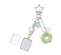 Charmant cordon de téléphone portable en forme d'étoile et fleur pour ajouter une touche d'art à vos accessoires de décoration de téléphone