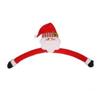 Charmant coussin bonhomme de neige pour décoration de sapin de Noël, adoptez la fête avec un design fantaisiste (vieil homme)