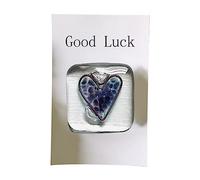 Charmant cœur en cristal - Souvenir - Ornement souvenir d'anniversaire Saint-Valentin - Décoration d'amour - Fournitures de maison - Boîtes à souvenirs avec couvercles pour filles et garçons - Livre