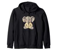 Charmant éléphant en pyjama pour une nuit confortable Sweat à Capuche