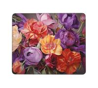Charmant et noble bouquet tapis de souris multi-tailles pour bureau, étude et jeu - Tapis de souris avec forte adhérence et surface épaisse et confortable