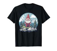 Charmant nain de montagne debout parmi les arbres T-Shirt