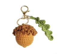Charmant porte-clés en forme de gland au crochet pour embellir votre sac ou votre porte-clés avec un savoir-faire artisanal