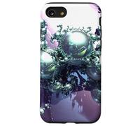 Charmant Souvenir de l'absence éphémère Art Abstrait fractale Coque pour iPhone SE (2020) / 7/8