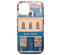 Charmante Chinoiserie Librairie Aquarelle Girly Amoureuse de Livres Coque pour iPhone 12/12 Pro
