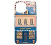 Charmante Chinoiserie Librairie Aquarelle Girly Amoureuse de Livres Coque pour iPhone 13 Pro Max