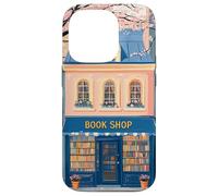 Charmante Chinoiserie Librairie Aquarelle Girly Amoureuse de Livres Coque pour iPhone 14 Pro