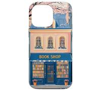 Charmante Chinoiserie Librairie Aquarelle Girly Amoureuse de Livres Coque pour iPhone 14 Pro Max
