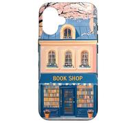 Charmante Chinoiserie Librairie Aquarelle Girly Amoureuse de Livres Coque pour iPhone 16
