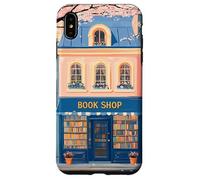 Charmante Chinoiserie Librairie Aquarelle Girly Amoureuse de Livres Coque pour iPhone XS Max