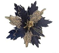 Charmante décoration florale avec matériau robuste pour une utilisation durable cette saison (les feuilles sont bleues)