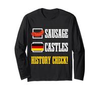 Charmante Histoire des châteaux allemands Saucisse Allemande Manche Longue