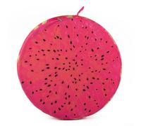 Charmante housse de chaise en peluche douce 40 cm pour décoration de jardin en forme de fruit (fruit du dragon)