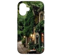 Charmante librairie Anglaise Vintage esthétique Coque pour iPhone 16