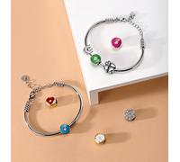 Charmante perle plaquée or Quatrefoil Drops SCZ1199
