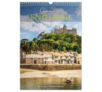 Charmantes England (Wandkalender 2027 DIN A3 hoch), CALVENDO Monatskalender: Britische Idylle zwischen Dörfern, Schlössern und Küsten