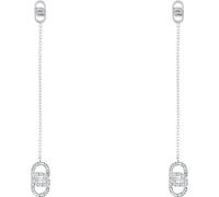 Charmantes longues boucles d'oreilles avec cristaux LJ2901