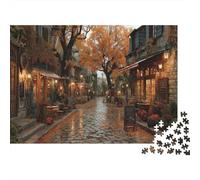 Charmantes Rues pavées Cadeau Unique Décoration Intérieure Jeu Éducatif Challenge Toy Adultes & Enfants des 14 Ans 70x50cm/1000pcs
